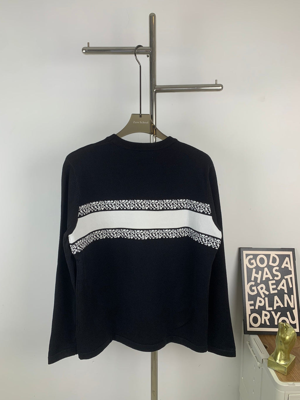 Suéter unisex de manga larga de punto jacquard