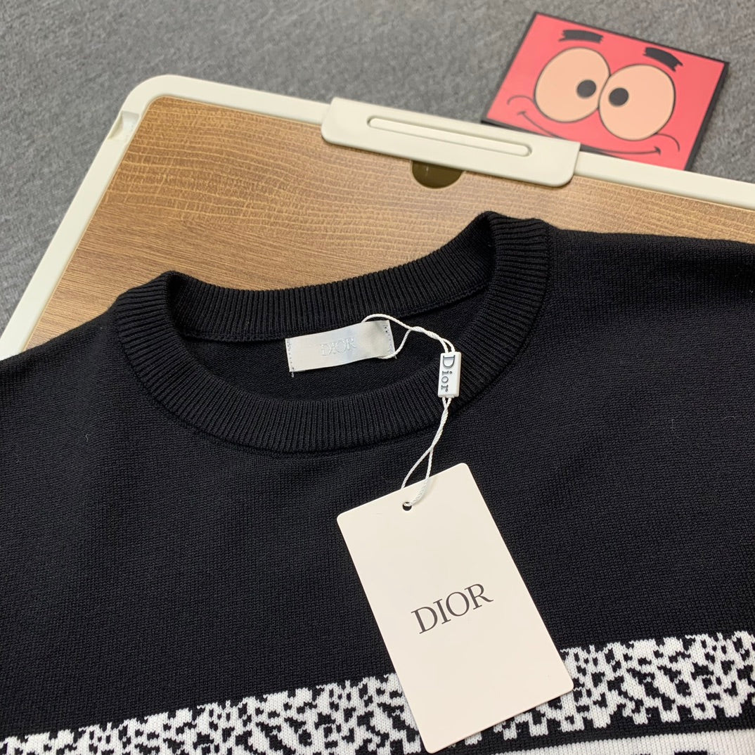 Suéter unisex de manga larga de punto jacquard