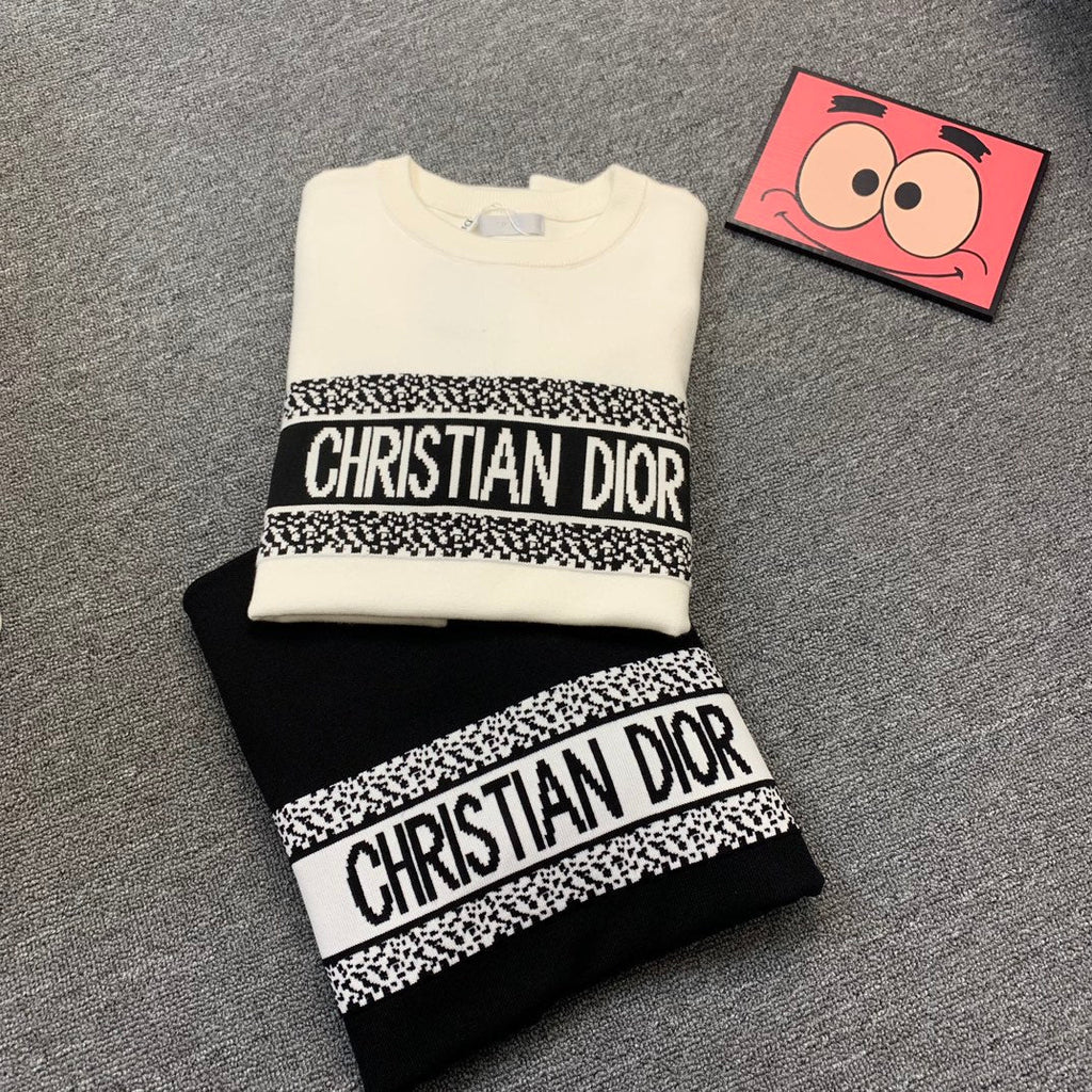 Suéter unisex de manga larga de punto jacquard