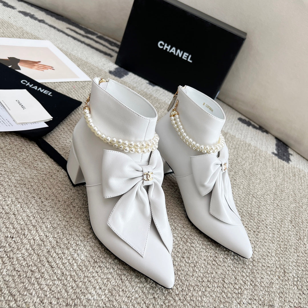 Botines con cremallera