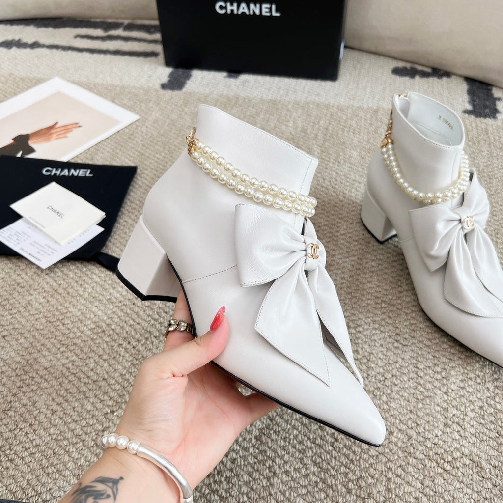 Botines con cremallera