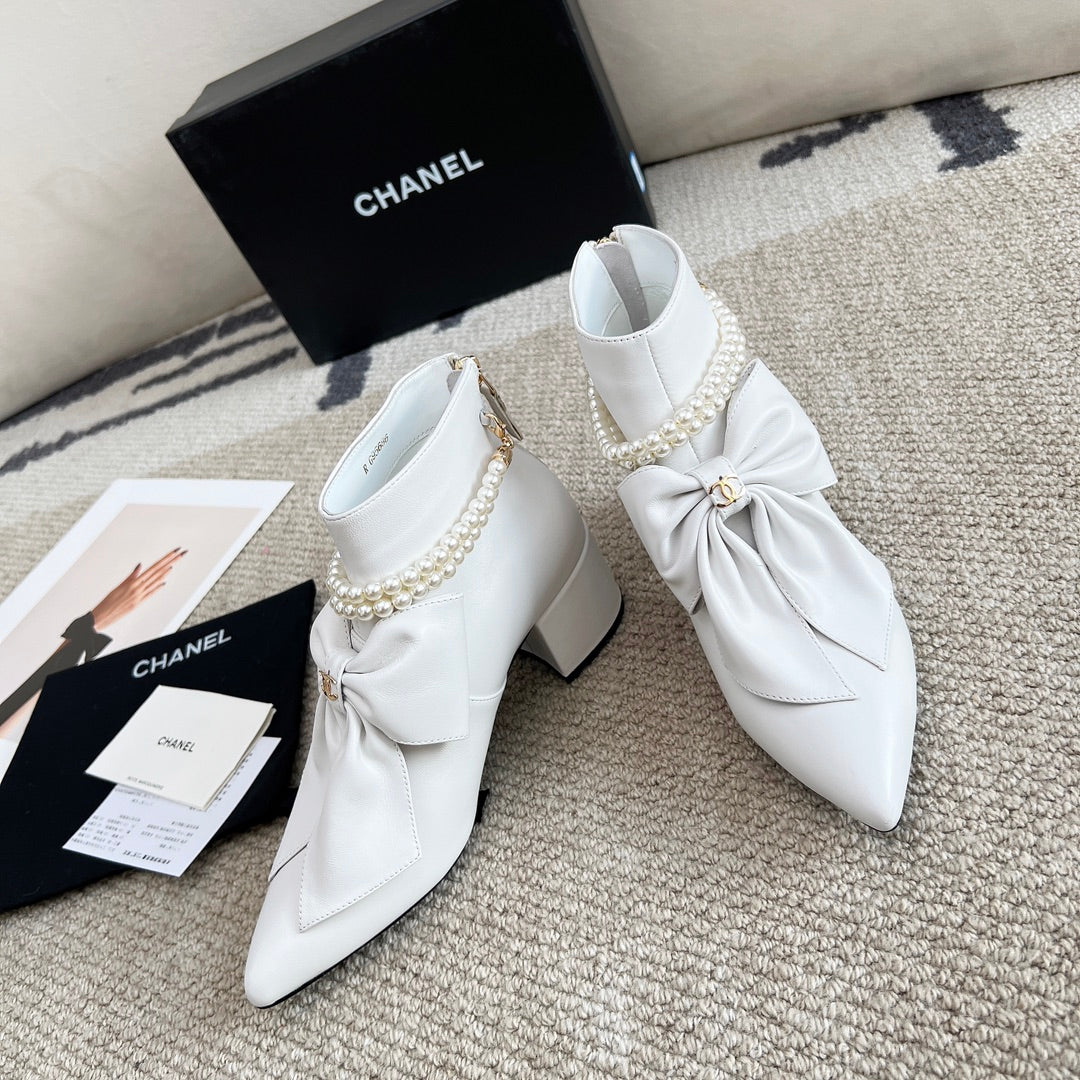 Botines con cremallera
