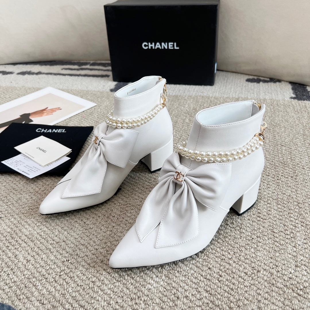 Botines con cremallera