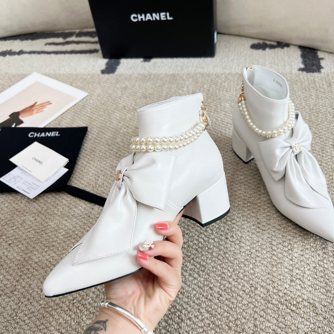 Botines con cremallera