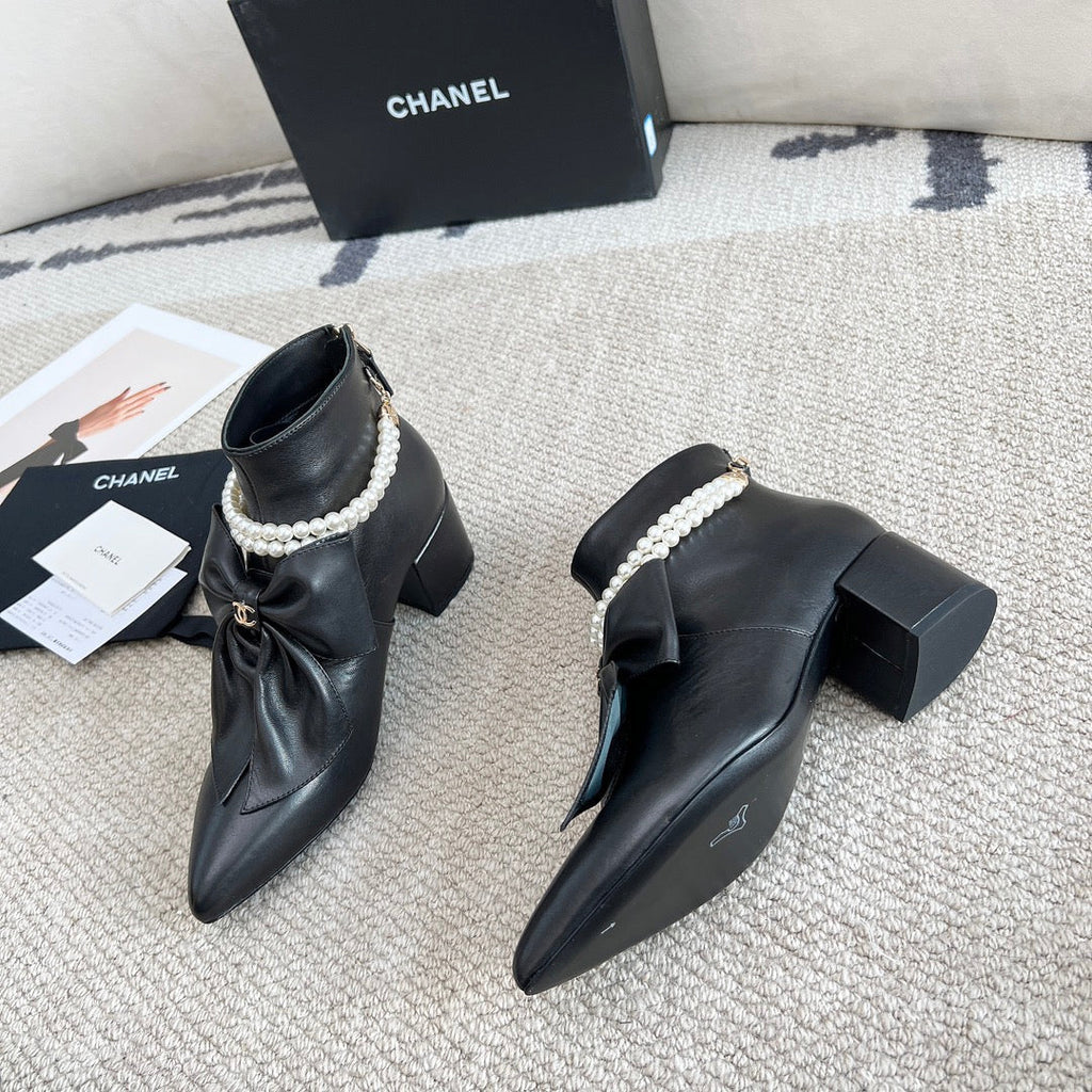 Botines con cremallera