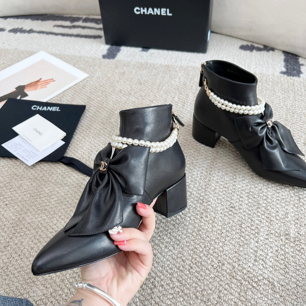 Botines con cremallera