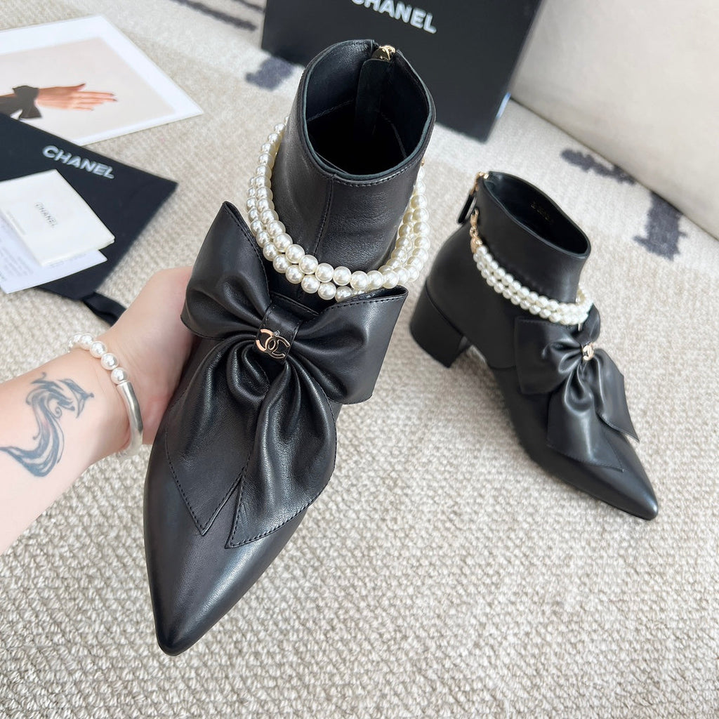 Botines con cremallera