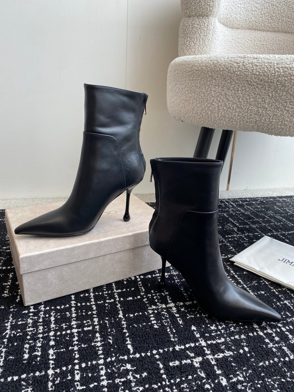 Botas de piel de becerro para mujer
