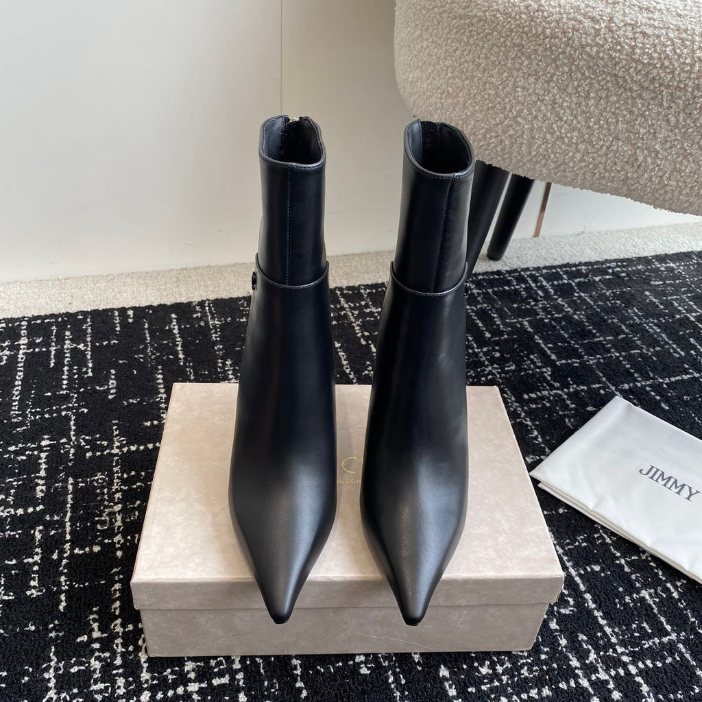 Botas de piel de becerro para mujer