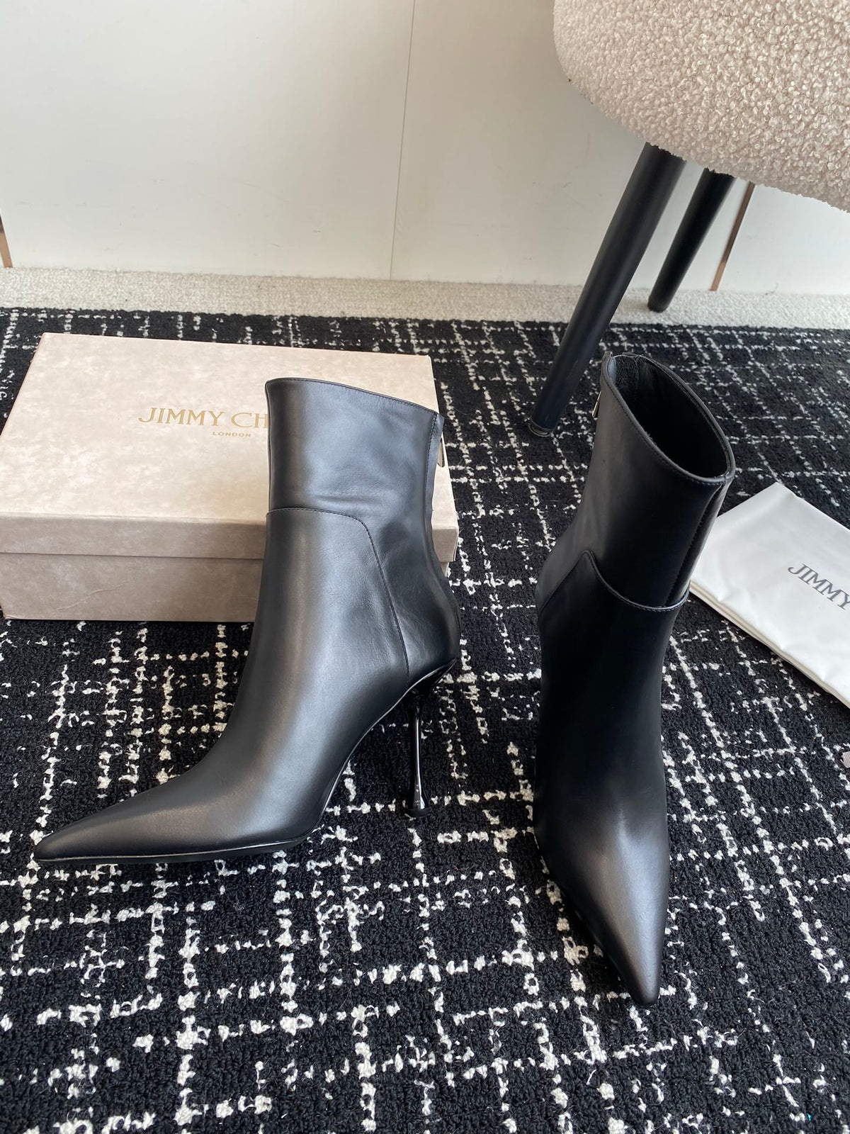 Botas de piel de becerro para mujer
