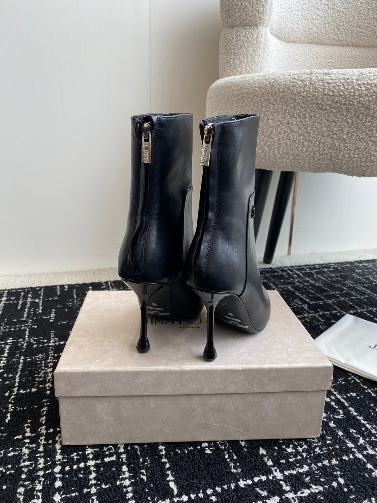 Botas de piel de becerro para mujer