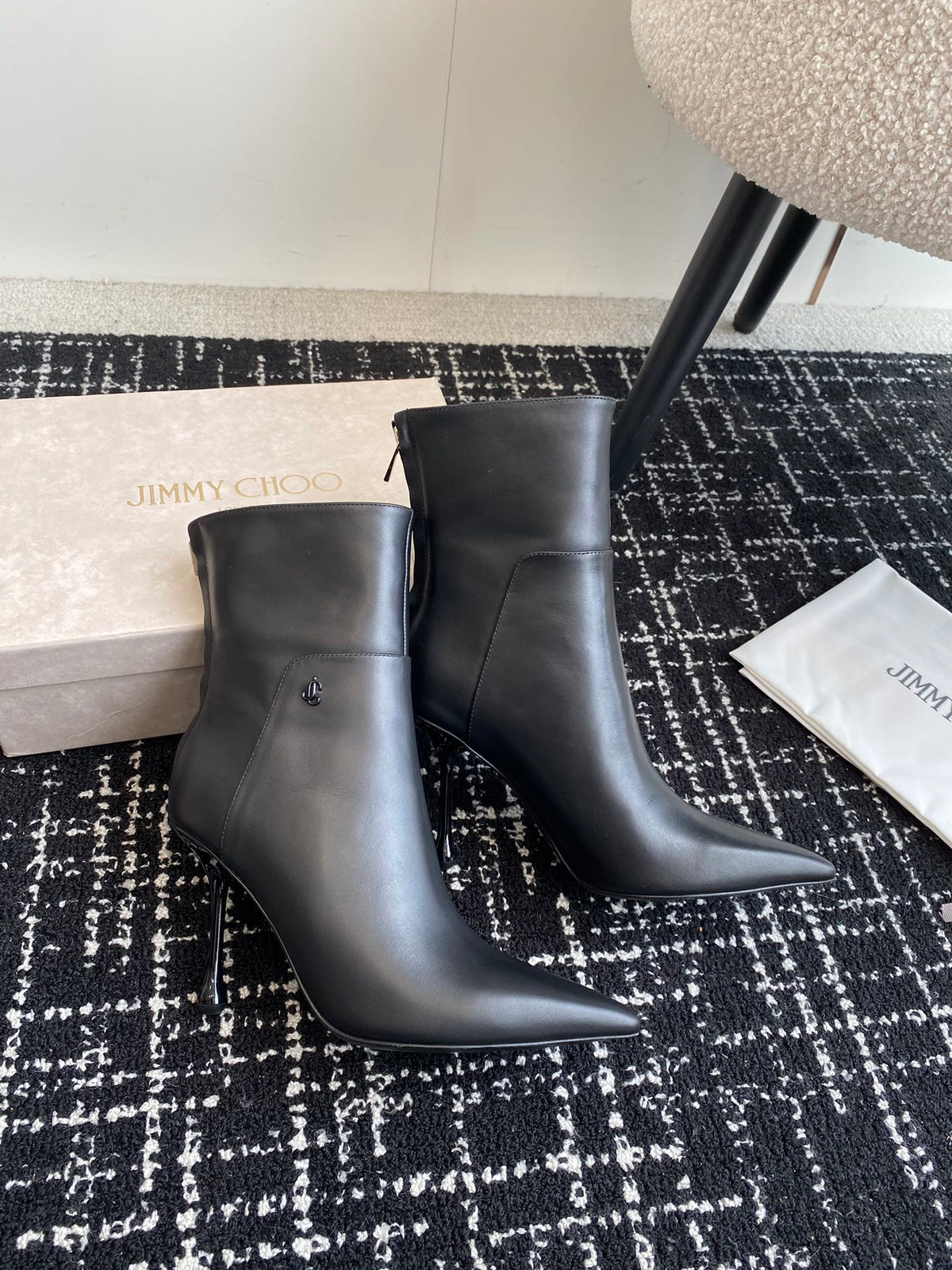 Botas de piel de becerro para mujer