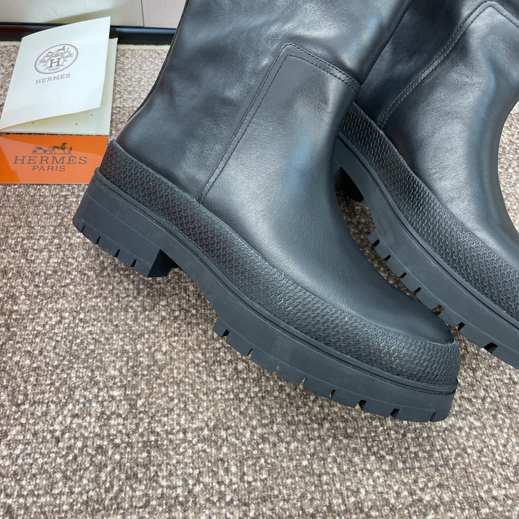 Botas con hebilla estilo punk
