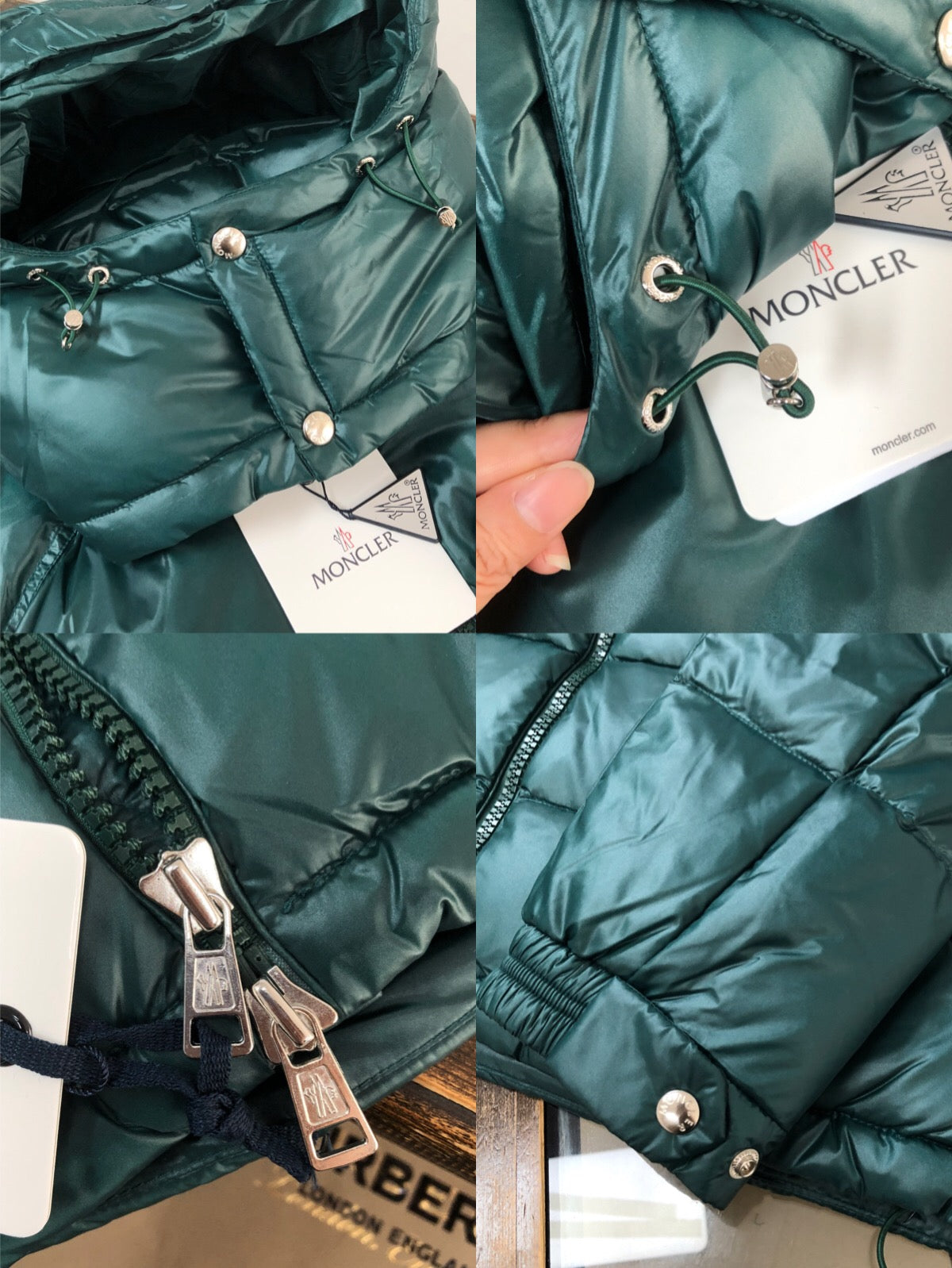 Chaqueta de plumón de ganso a medida