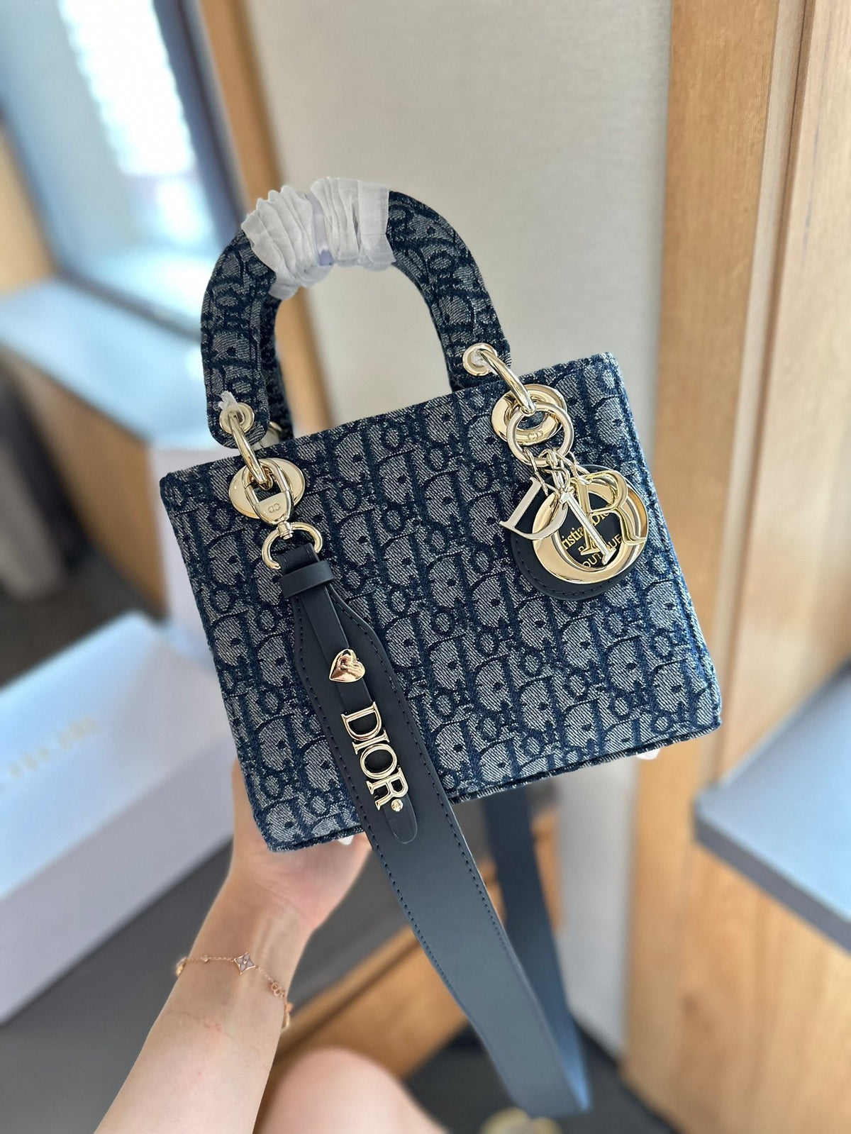 Bolso CD Princess de mezclilla