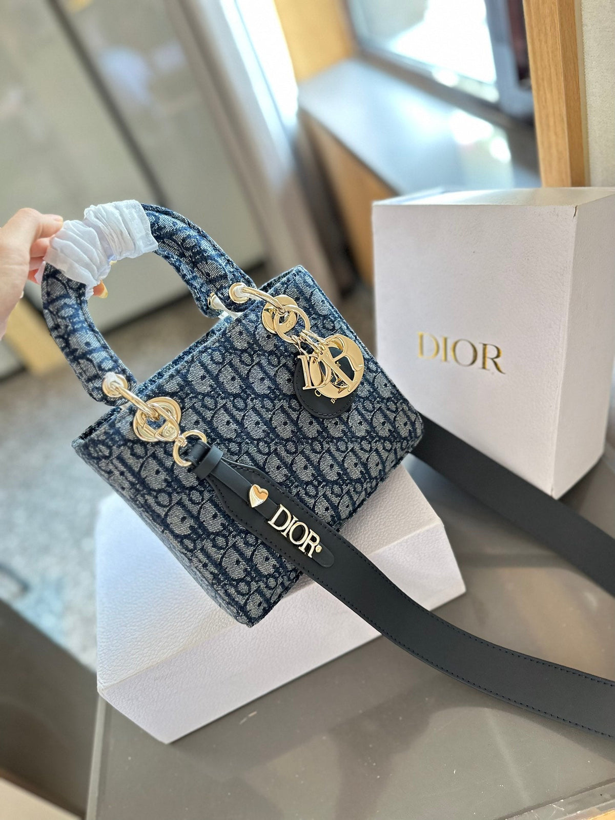 Bolso CD Princess de mezclilla