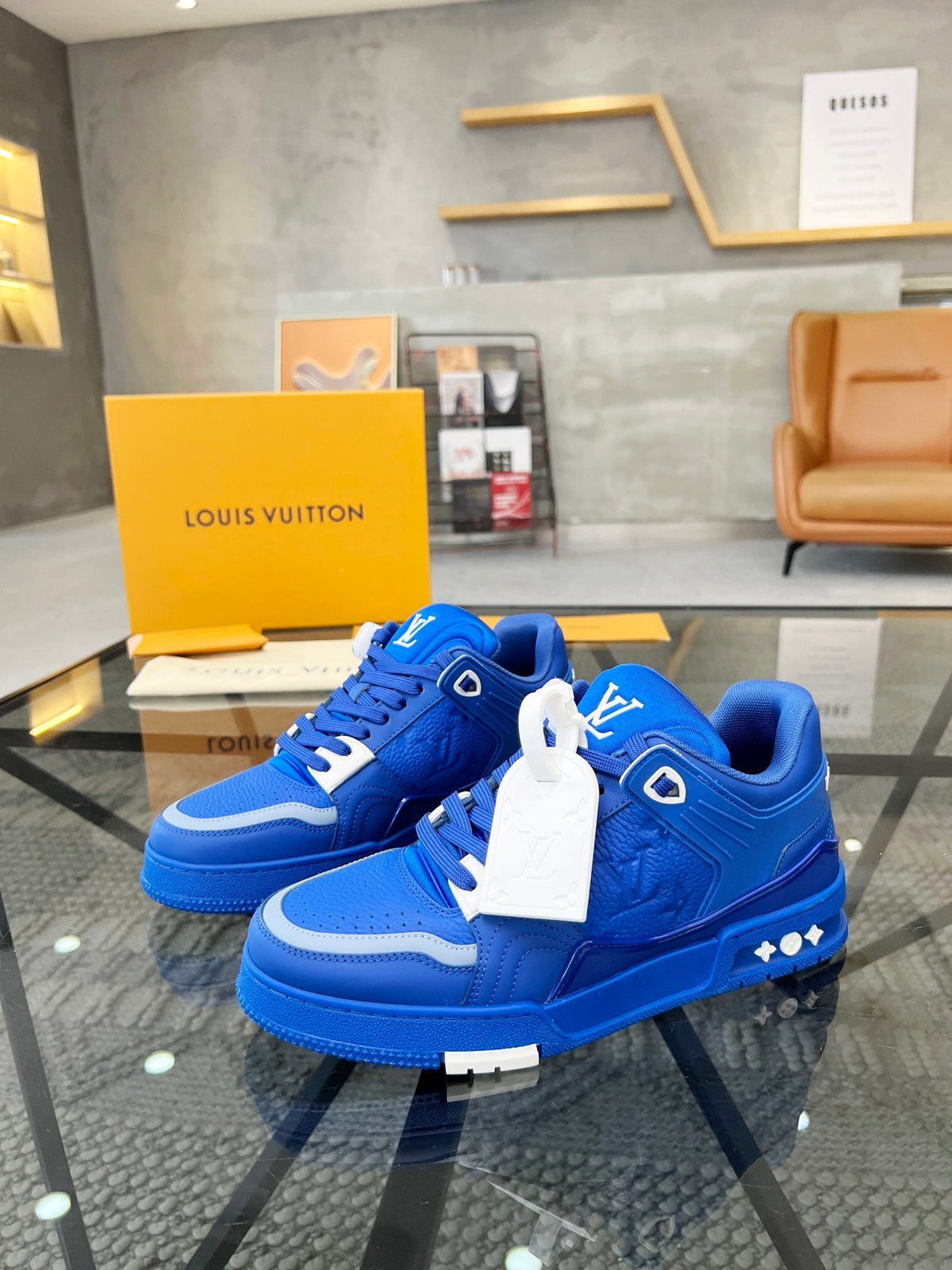 Premium Italian Leather Men's Sneakers