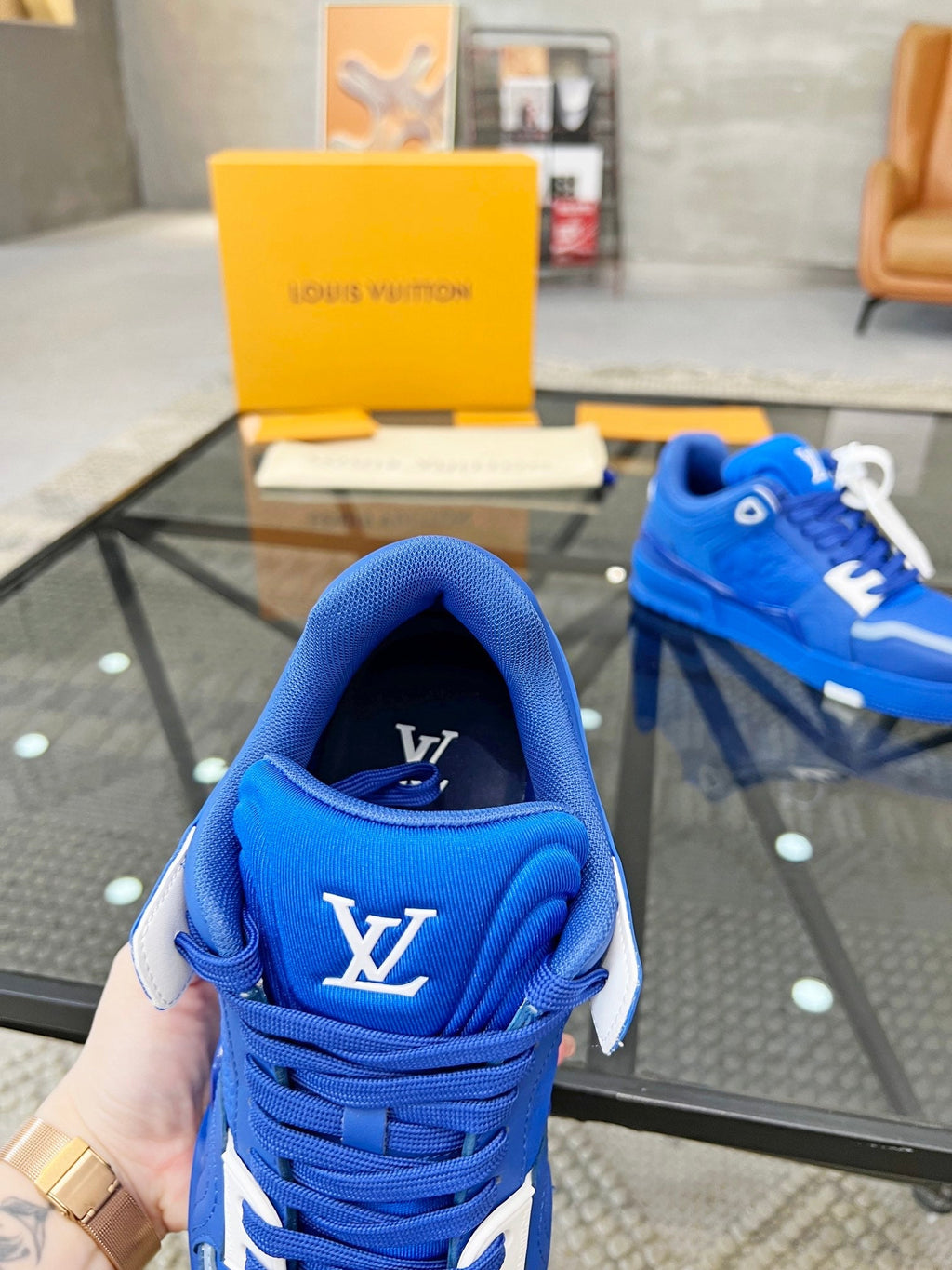 Premium Italian Leather Men's Sneakers