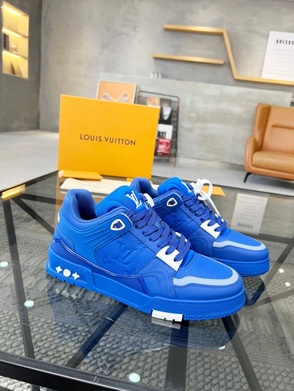 Premium Italian Leather Men's Sneakers