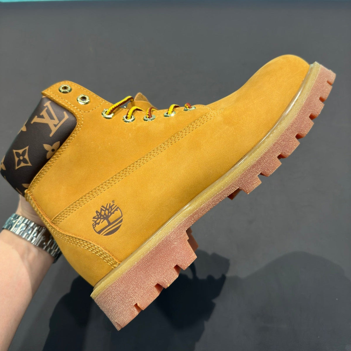 Nuevas botas de trabajo de nobuk premium