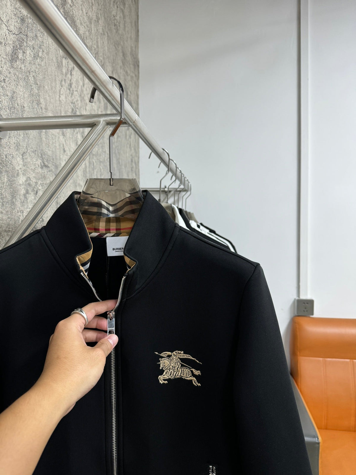 Chaqueta de algodón de fibra larga de alta densidad