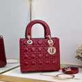 Bolso de hombro estilo Lady D – 24 cm