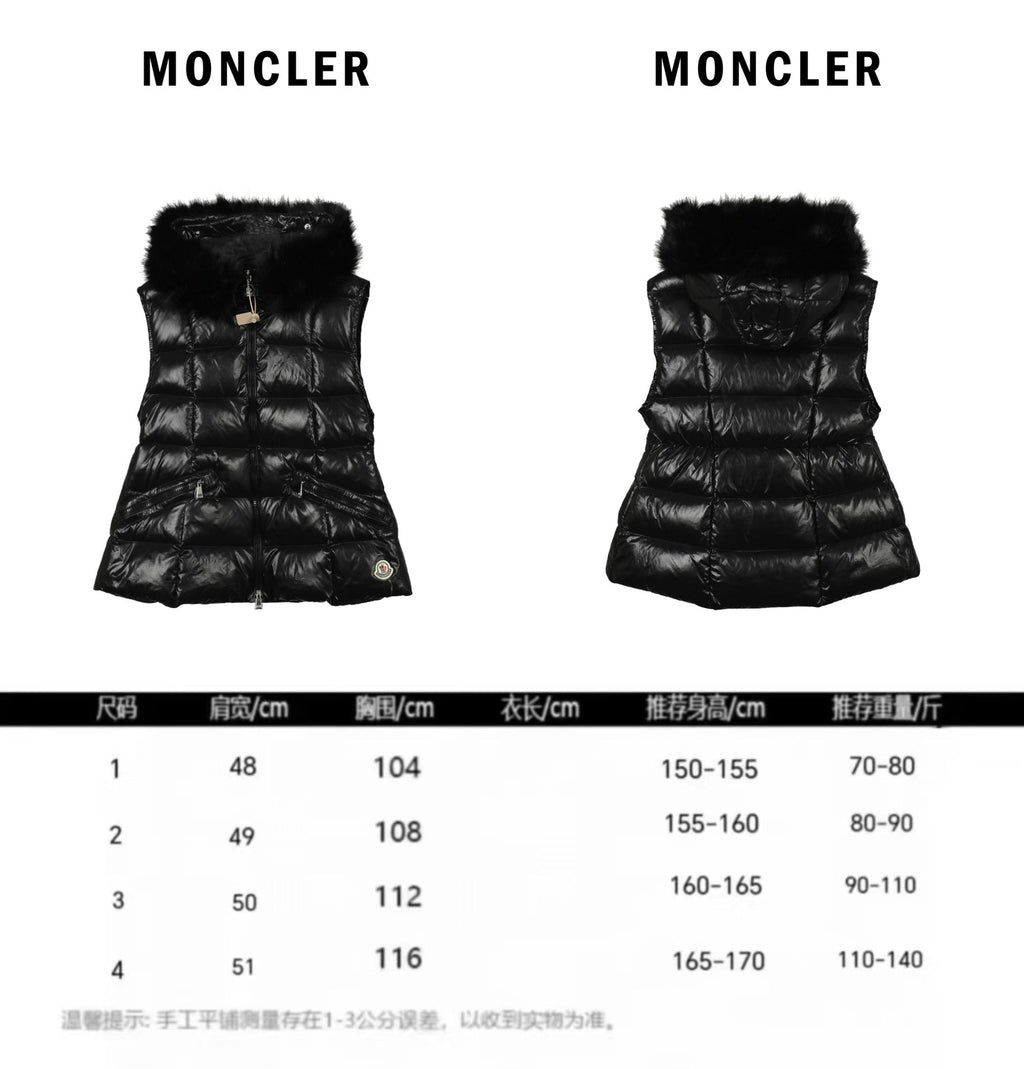 Chaqueta acolchada con capucha y cuello de piel desmontable