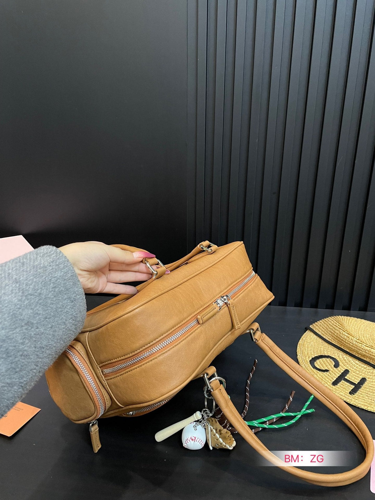 Bolso bandolera para motocicleta