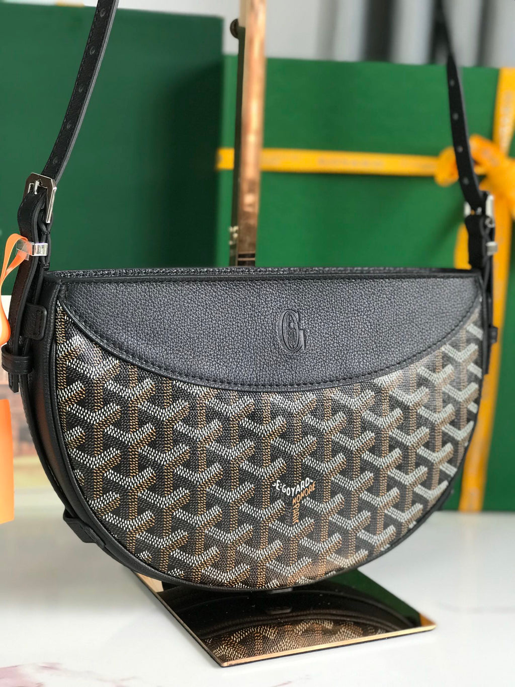 Bolso de hombro Hirondelle – Negro