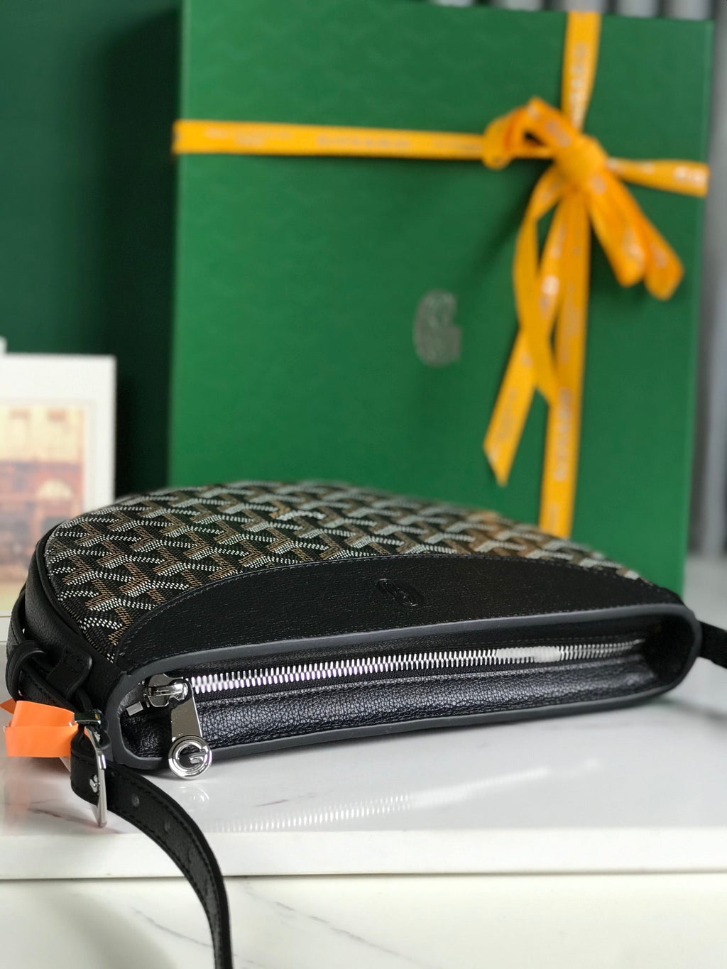 Bolso de hombro Hirondelle – Negro