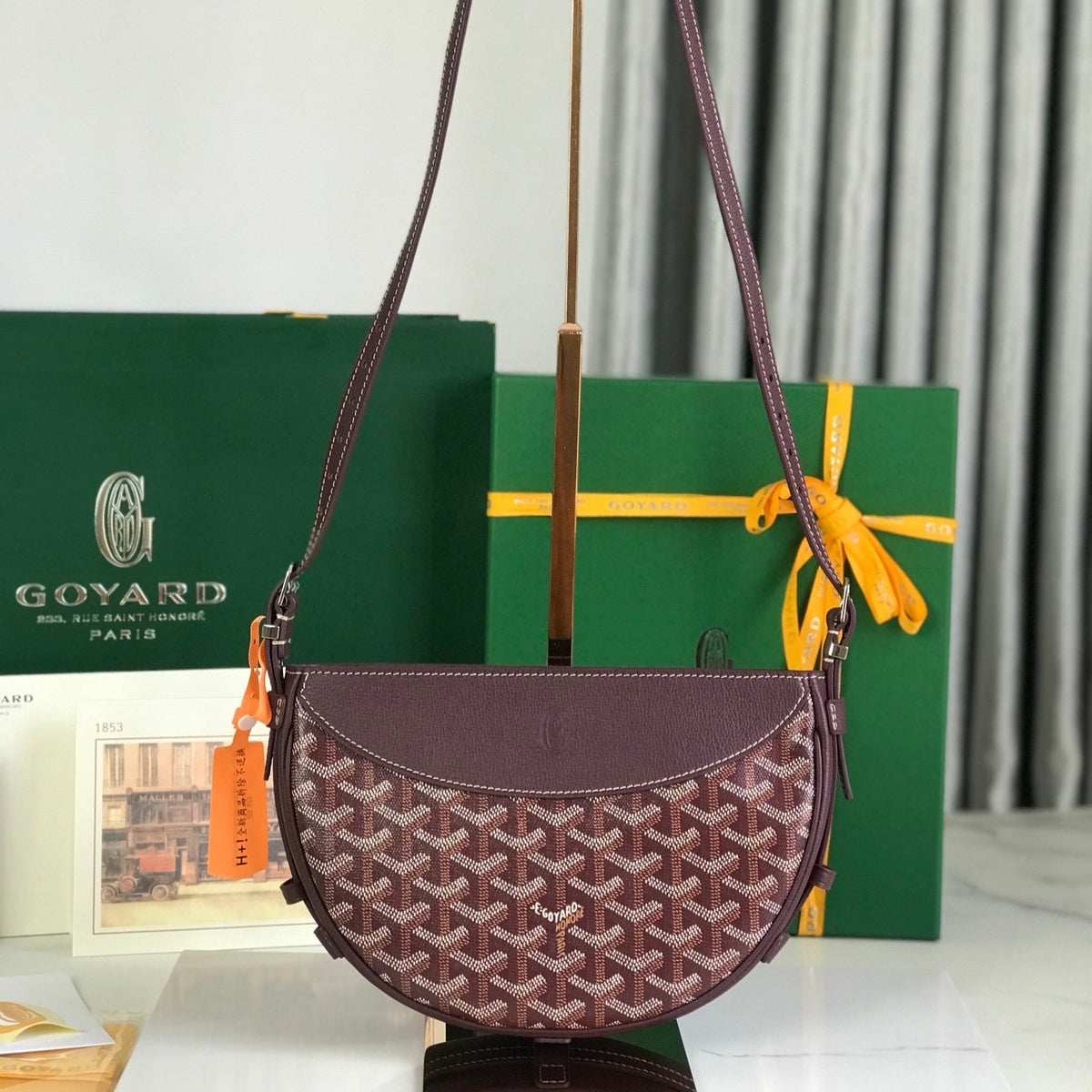 Bolso de hombro Hirondelle – Negro