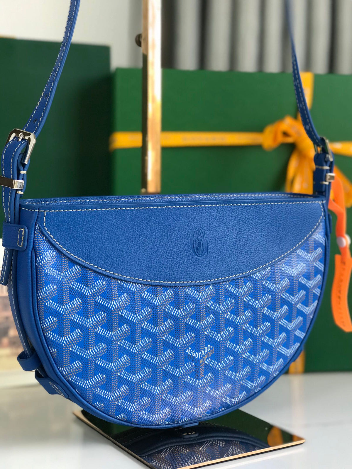 Bolso de hombro Hirondelle – Azul