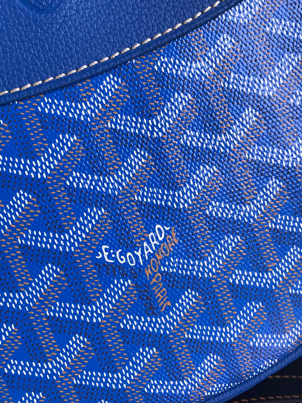 Bolso de hombro Hirondelle – Azul