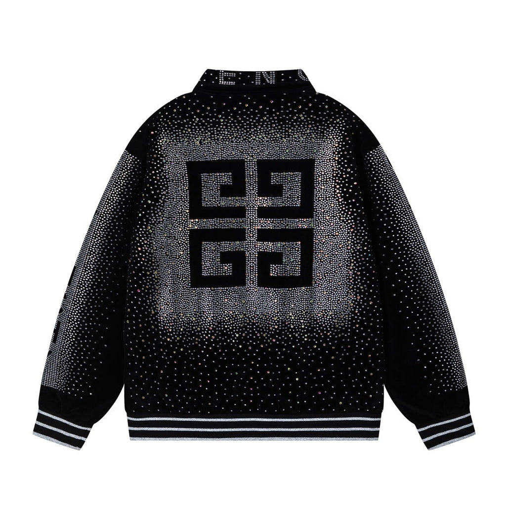 Chaqueta de béisbol de terciopelo para hombre
