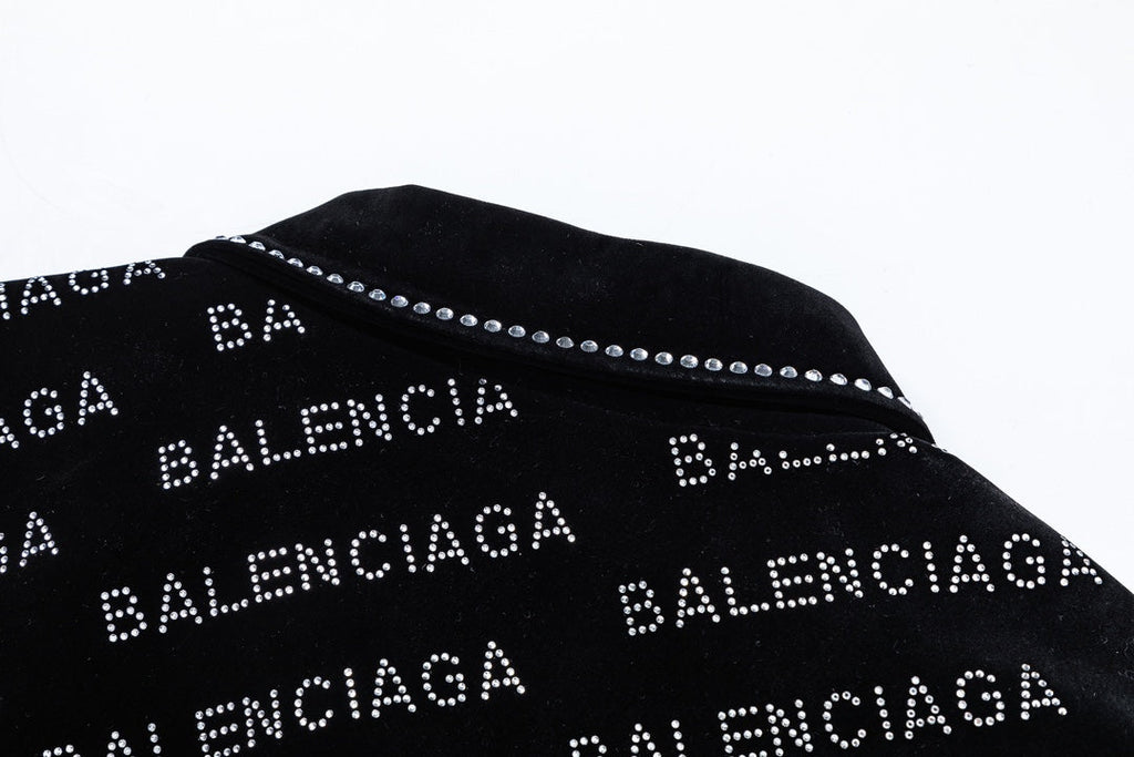 Chaqueta de béisbol de terciopelo para hombre