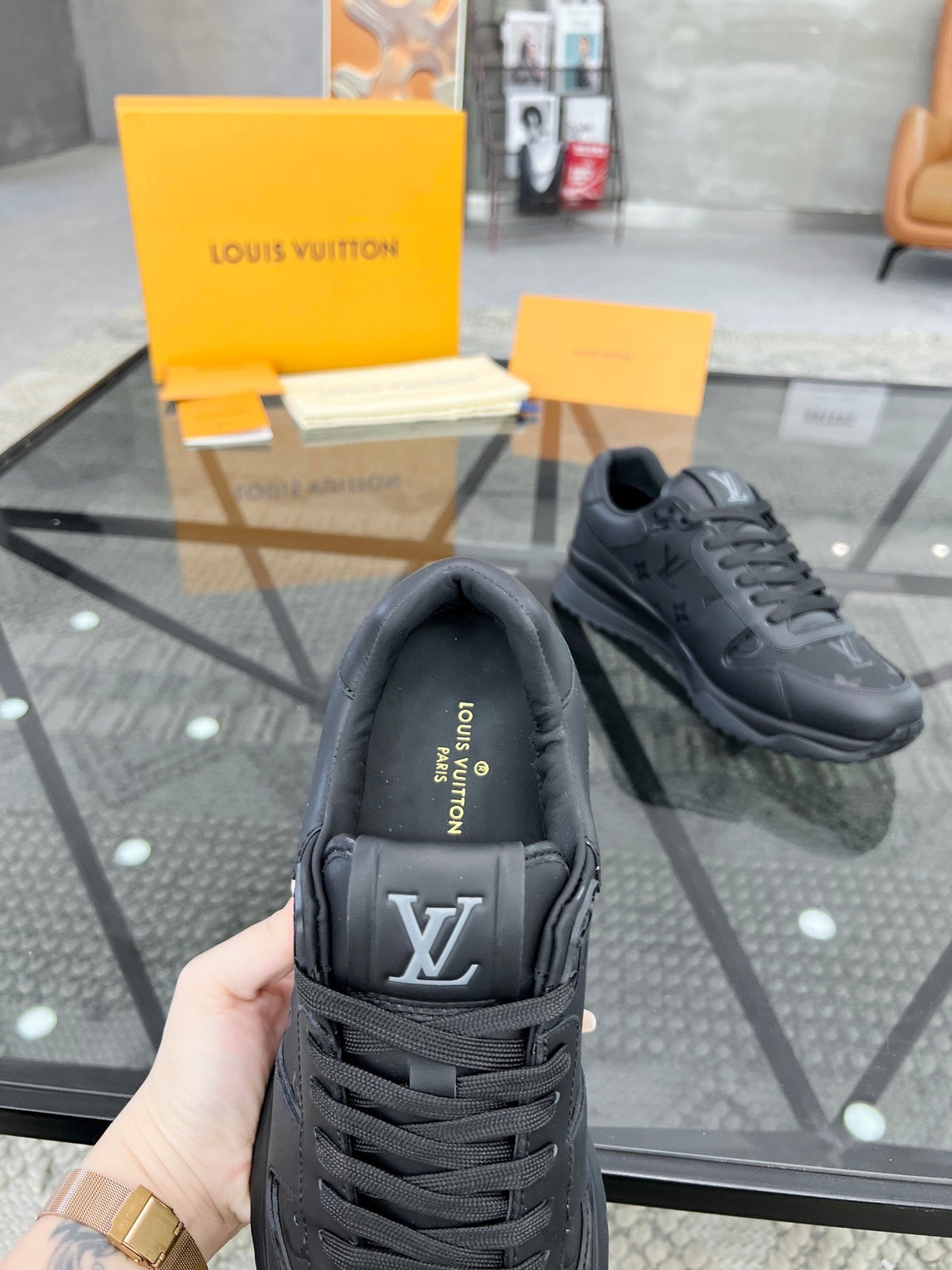 Premium Italian Leather Urban Style Sneakers