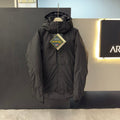 Chaqueta de plumas de la serie militar