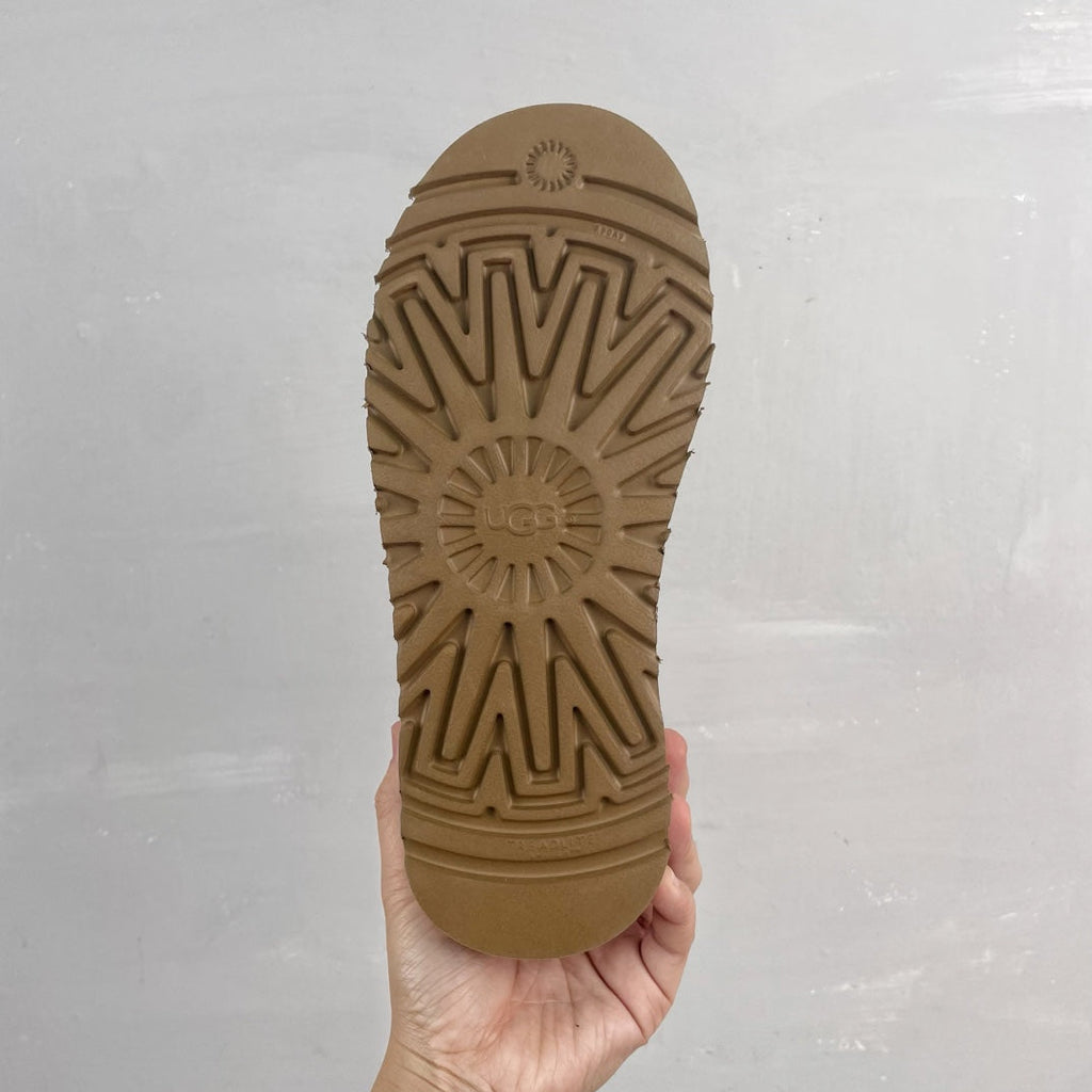 Botas de nieve de suela gruesa para mujer