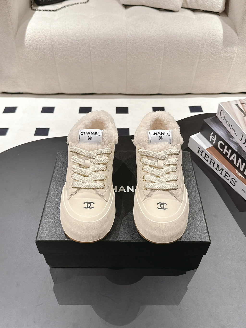 Botas de nieve de plataforma para mujer