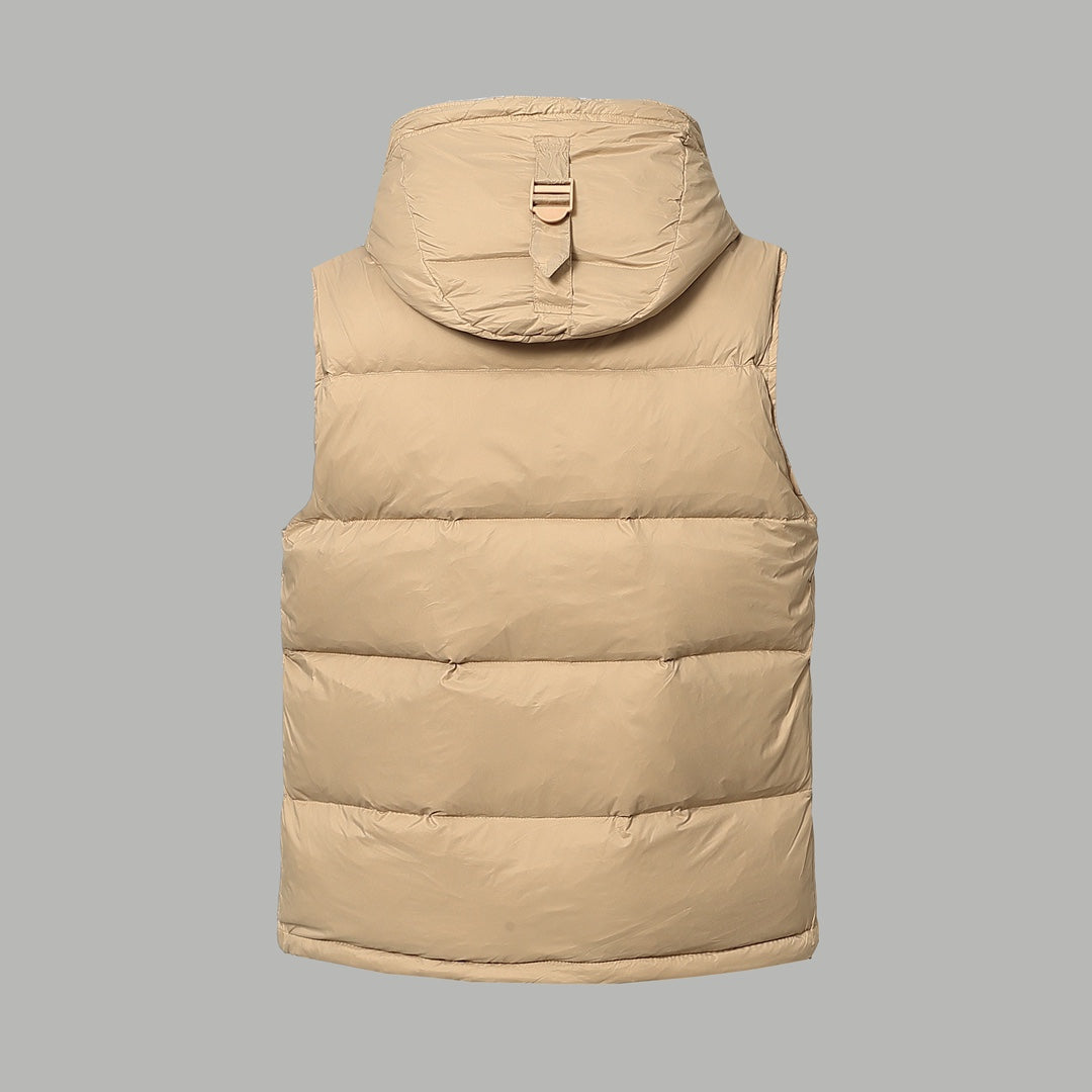 Chaqueta de plumón de ganso desmontable