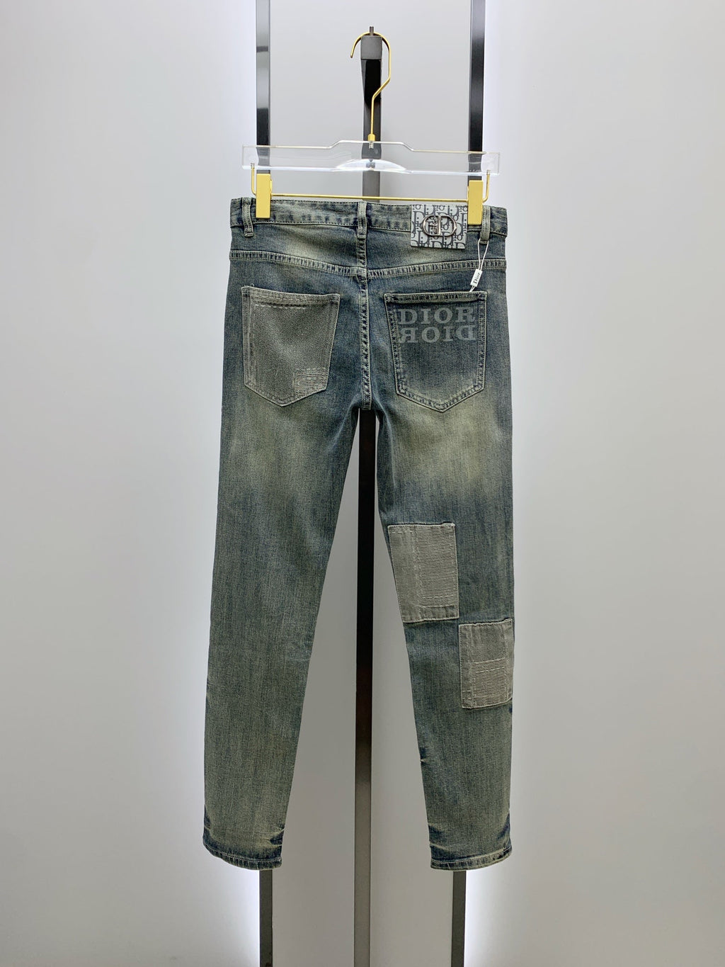 Pantalones vaqueros de mezclilla vintage premium para hombre