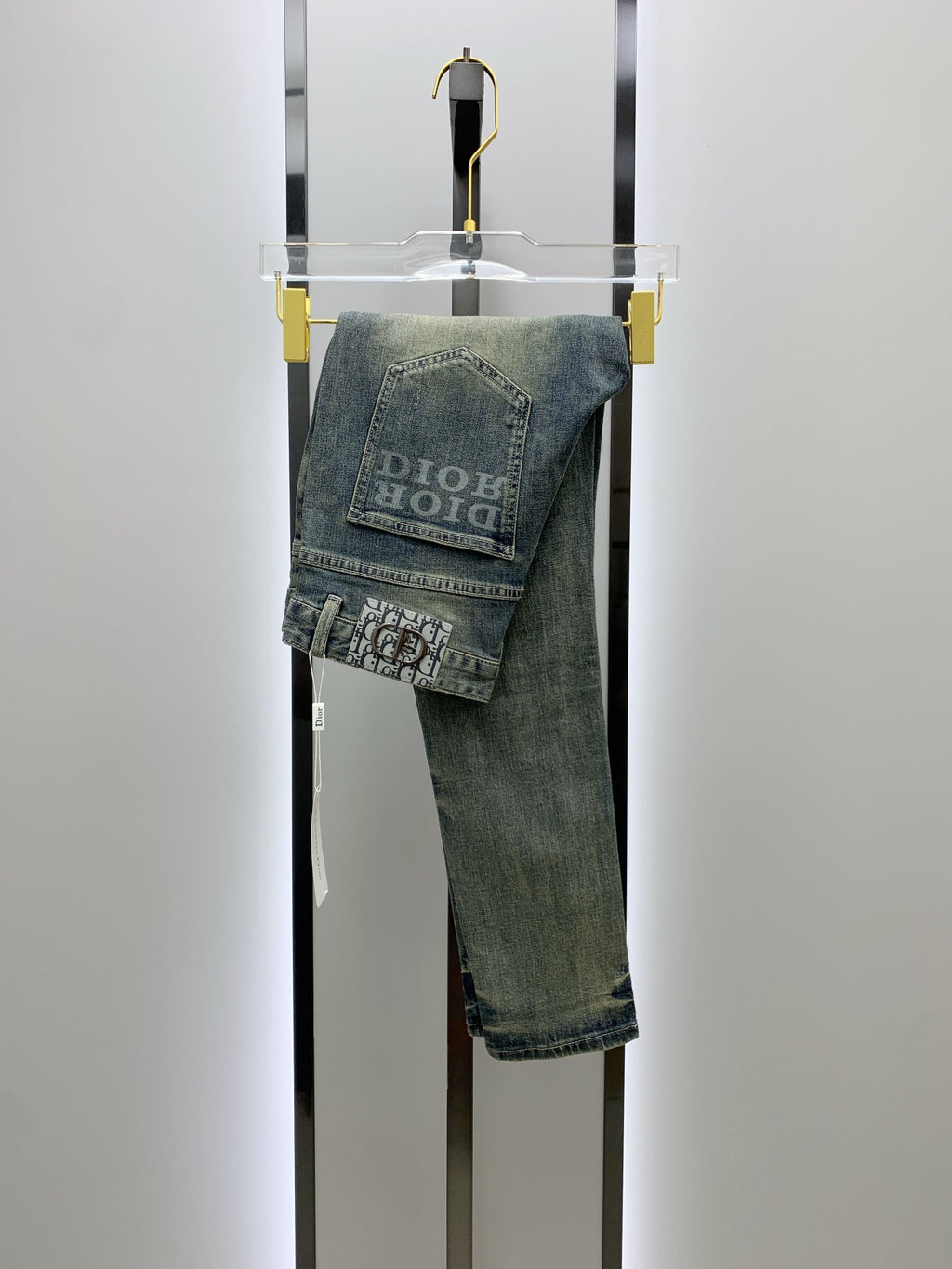 Pantalones vaqueros de mezclilla vintage premium para hombre