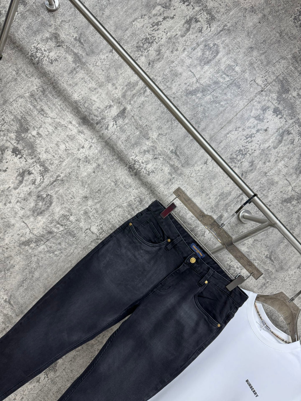 Pantalones vaqueros elásticos ajustados para hombre