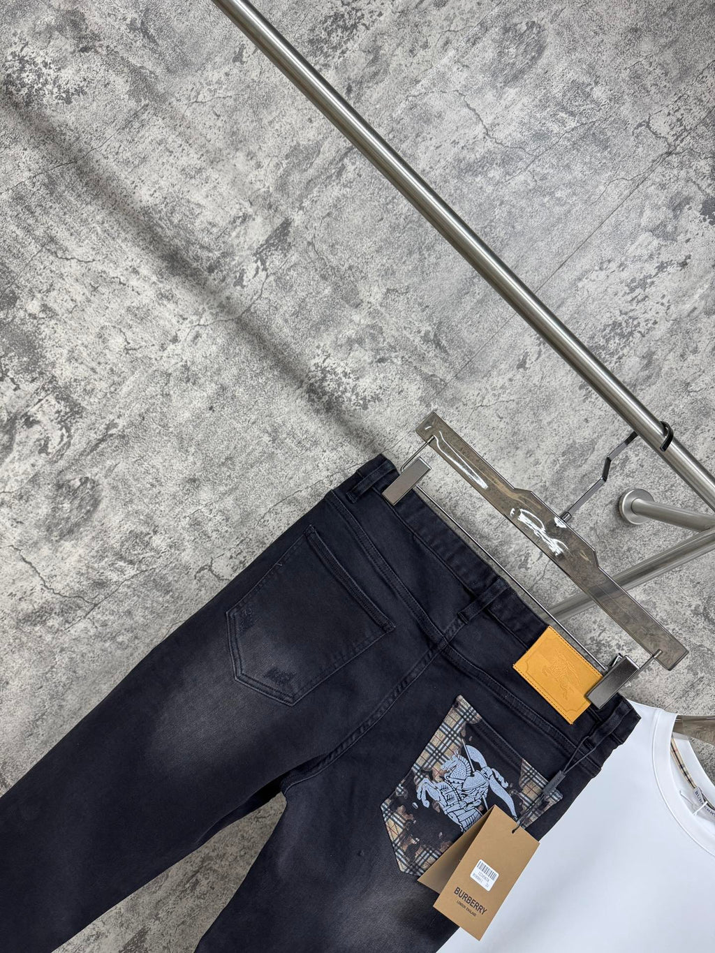 Pantalones vaqueros elásticos ajustados para hombre