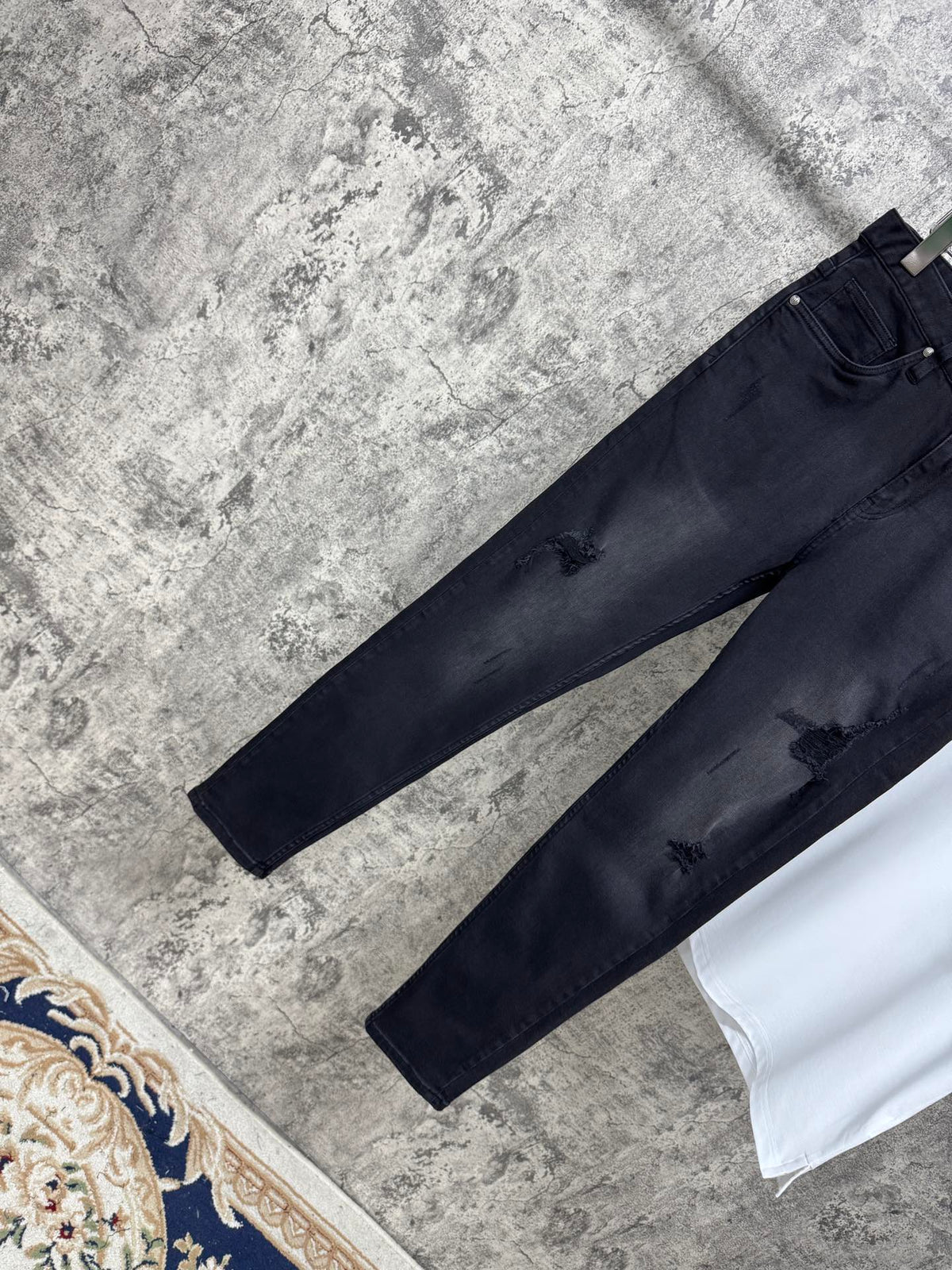 Pantalones vaqueros elásticos ajustados para hombre