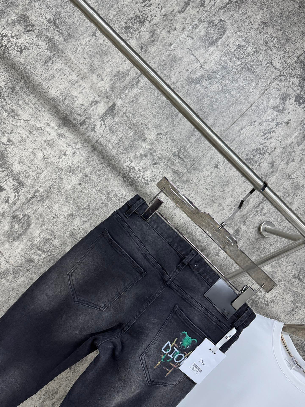 Pantalones vaqueros elásticos ajustados para hombre
