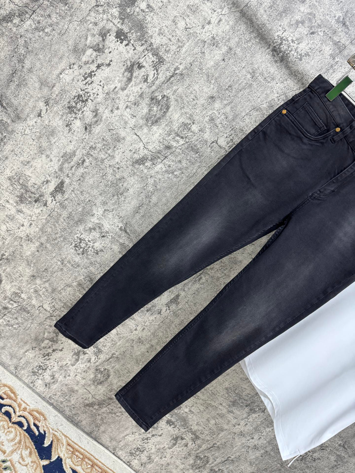 Pantalones vaqueros elásticos ajustados para hombre