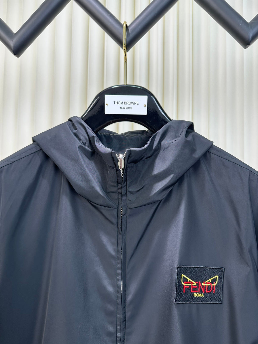 Chaqueta cortavientos reversible
