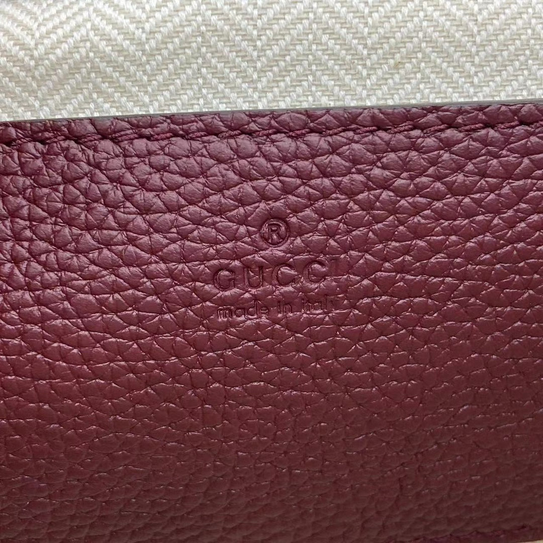 Bolso bandolera Ancora de piel roja