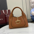 Bolso bandolera Softbit de piel marrón